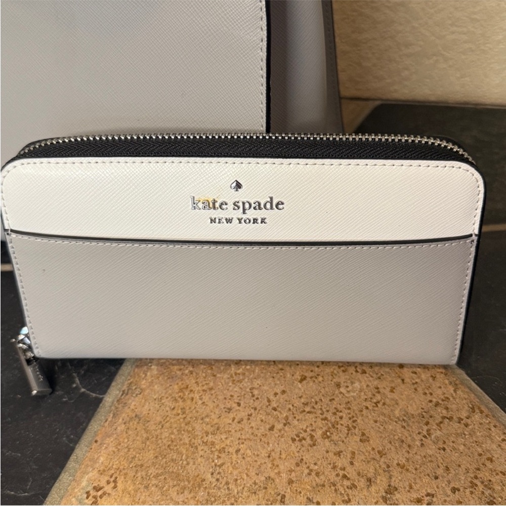 Never Used Kate Spade New York Staci medium satchel bag and matching Wallet - Picture 7 of 12